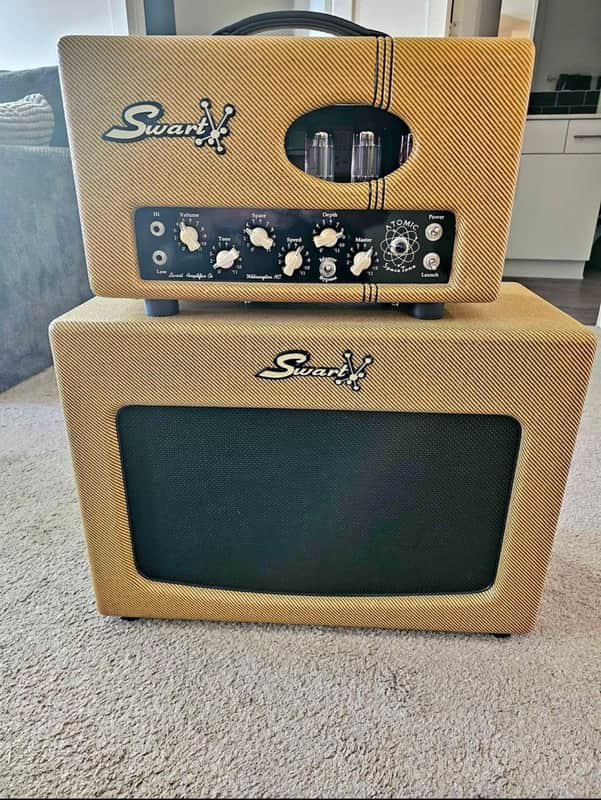 Swart AST Atomic Space Tone MkII 20-Watt 1x12" Guitar Amp Half Stack