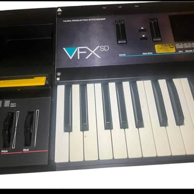 Ensoniq VFX SD Music Production Synthesizer 1989 - Black