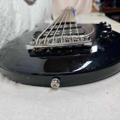 Ernie Ball Music Man Bongo 6 HH 6-string Bass with Case 2014 - Black image 17