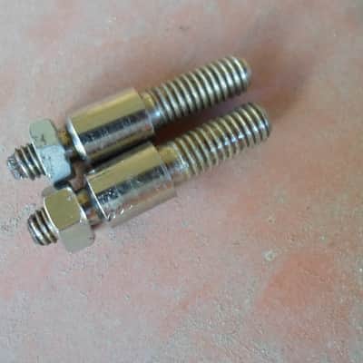 Ibanez Iceman Bridge / Tailpiece/ Studs/ & Posts Complete Assembly Quik Change 1981 Nickle image 15