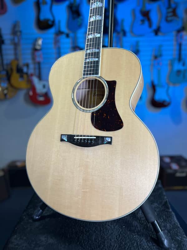 Eastman Guitars AC630 Jumbo Acoustic Guitar - Natural, with Eastman Case, FREE PLEK! 378 image 1