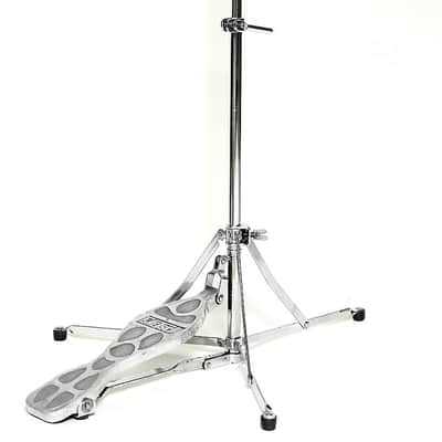 Gretsch Flat Base Hi Hat Stand, "Fish" Footboard, Riveted Rubber Feet- 1960s / INSPECTED & TESTED image 5