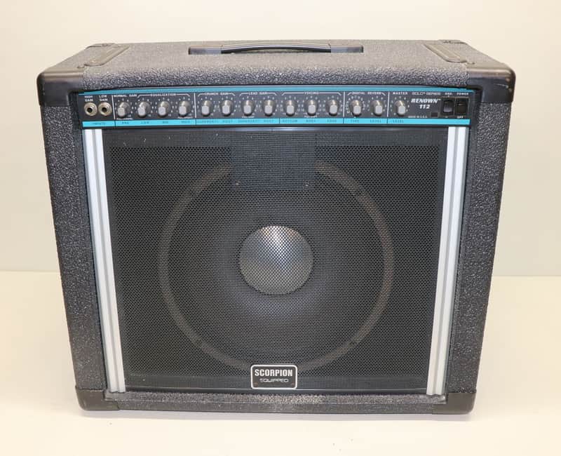 1986 Peavey Renown 112 Guitar Amplifier Combo 160 Watt Solid State Amp with JBL image 1