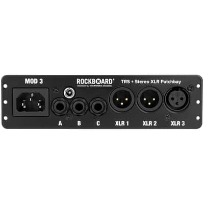 MOD 3 V2 Patchbay XLR TRS Vocalists Rockboard image 2