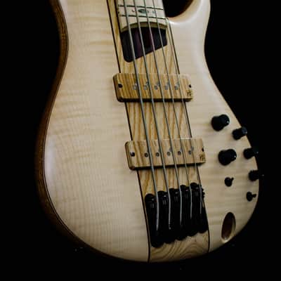 Ibanez Premium SR5FMDX2 NTL Flamed Maple w/ Deluxe Gig Bag image 1