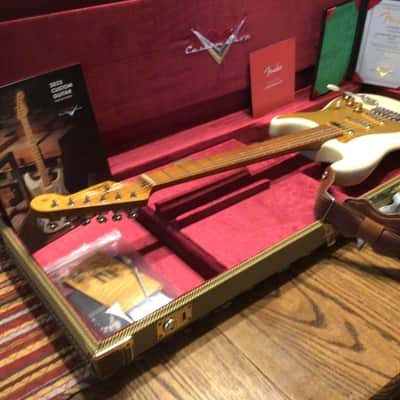 Fender Custom Shop '57 Dual Mag Stratocaster Vintage Blonde Masterbuilt by Andy Hicks 2023 - Blonde image 20