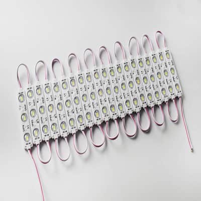 Led Module,Replacement Lights For Inflatables White 20Pcs 9.8 Ft 5730 Smd 150Lm Per Led Module Ip65 Waterproof Christmas Inflatables Light For Letter Sign With Tape Adhesive Backside (White Light) image 1