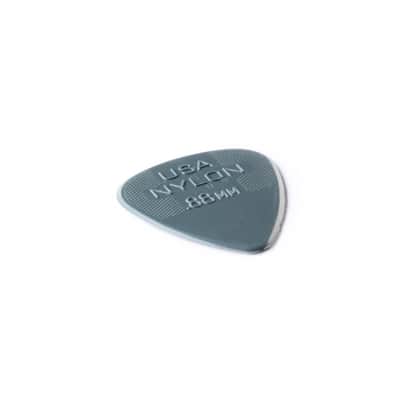 Dunlop JD-44P.88 Nylon Standard Picks 12-Pack 0.88mm (Dark Grey) - Set of Picks image 2