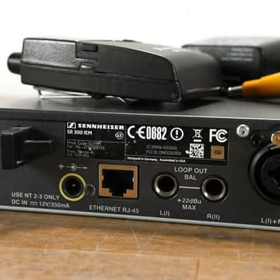 Sennheiser ew 300 IEM G3 Wireless In-Ear Monitoring System - 516-558 MHz CG012K2 image 7
