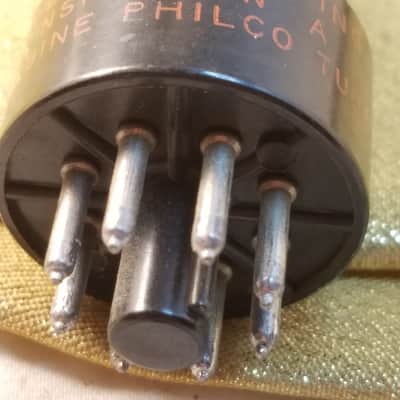 Sylvania 0% perfect Matched Pair (2) 6SN7GTB tNOS AT1000 TESTED Vacuum Tubes T9 Tall glass Chrome top angled T plate dual triode 1956-1957 image 20
