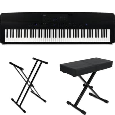 Kawai ES920 88-key Digital Piano Essentials Bundle - Black image 4