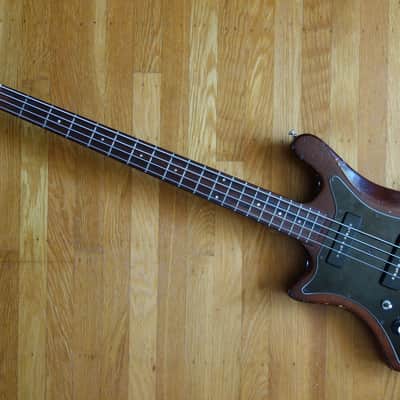 1978 Left Handed Guild B-302 Bass All Original image 2