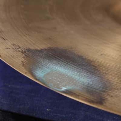 1930-40s A. Zildjian 16 1/8" First Stamp Crash 712g image 5