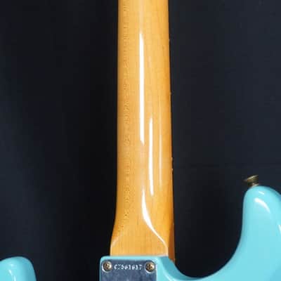 FENDER CUSTOM SHOP Limited Edition 1960 Stratocaster Relic -2022- Faded Daphne Blue [CZ561617] (05/11) image 14