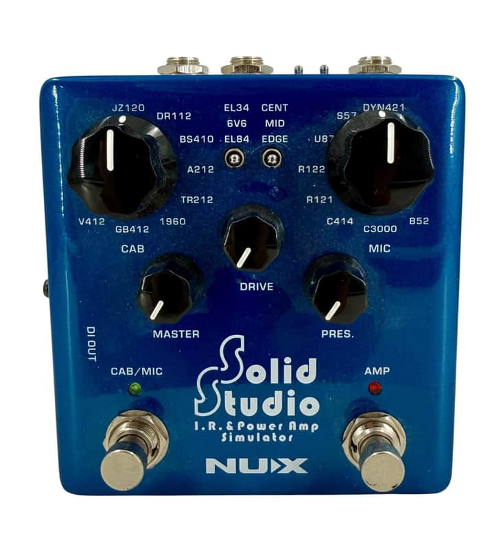 Nux NSS-5 Solid Studio I.R. Power Amp Simulator in very good condition image 1