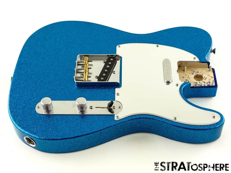 Fender J Mascis Road Worn Tele LOADED BODY, Telecaster Bottle Rocket Blue image 1