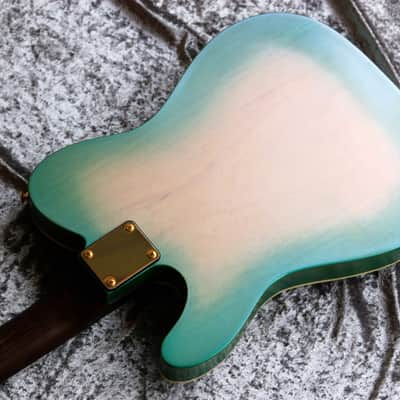 GB Liuteria Traditional tele green chameleon image 14