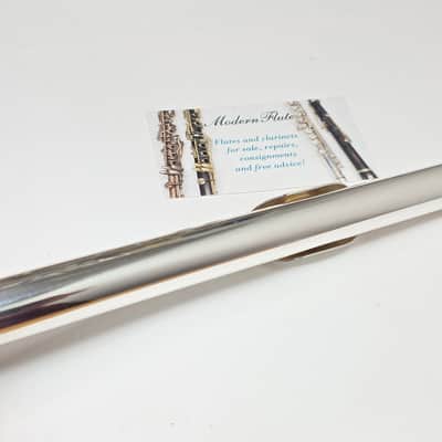 New Tomasi Sterling Silver Flute Headjoint w/ 14k Gold Riser Old Stock $2099 New image 7