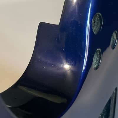 1997 Korean Ibanez RG470 Candy Blue Basswood Guitar Body Floyd Ready image 21