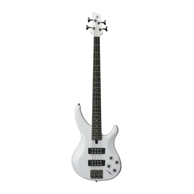 Yamaha Motion B MB-II White Electric Bass Guitar w/ Hard Case