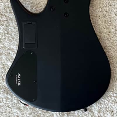 Ibanez EHB1005MSBKF Headless Multi Scale 5-String Bass - Black Flat image 4