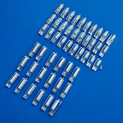 Rogers Beavertail Lugs Lot of 48 Tom Snare Bass 70s image 2