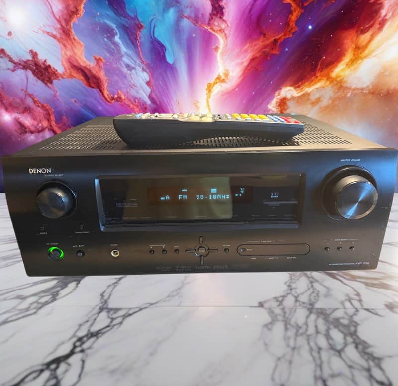 Denon AVR-1910 AV 7.1 Ch Digital Surround HDMI Receiver Remote Bundle SERVICED🔥 image 1