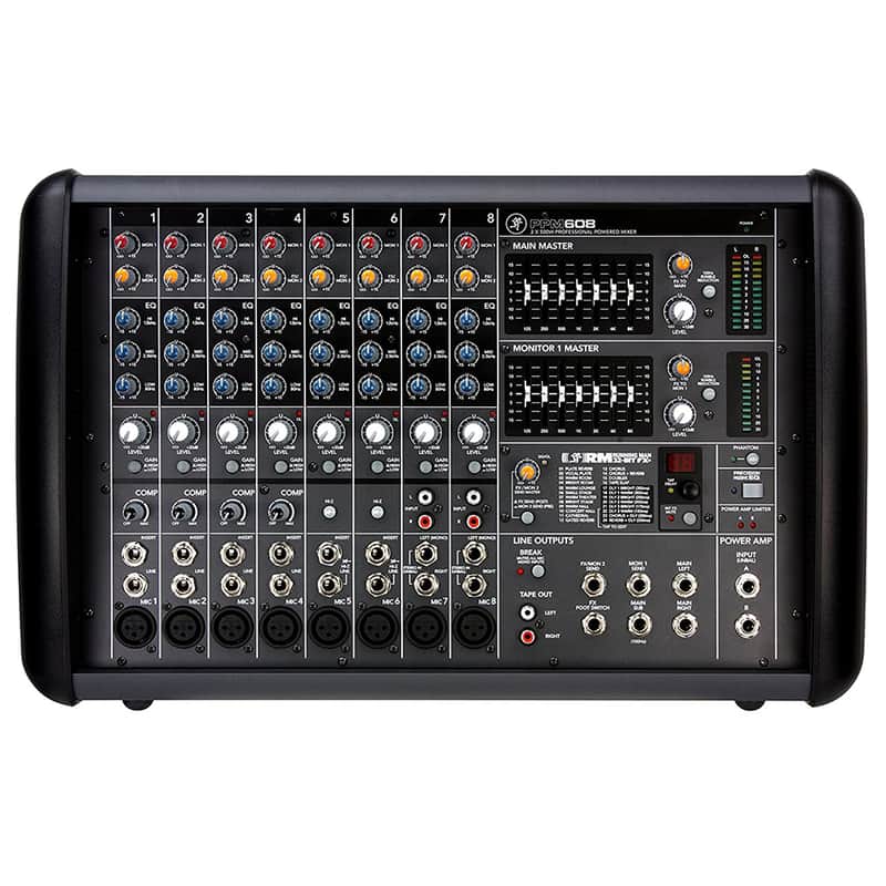 Mackie PPM608 8-Channel 1000-Watt Powered Mixer image 1