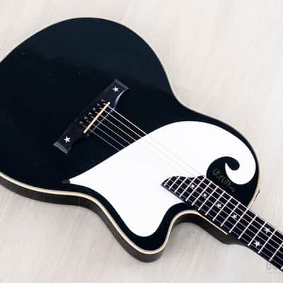 1997 Gibson Chet Atkins SST Ebony Acoustic Electric Steel String Guitar w/ Case image 11