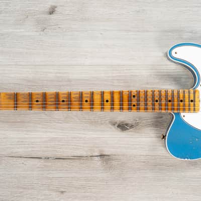 Fender Custom Shop 1965 Telecaster Custom Heavy Relic Guitar, Lake Placid Blue image 7