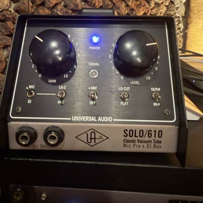 Universal Audio Solo/610 Desktop Tube Mic Preamp 2006 - Present - Black image 2