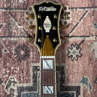 2022 D’Angelico Excel SS XT Vintage Natural Quilt Semi-Hollowbody Electric Guitar W/ Original Hardshell Case! image 12