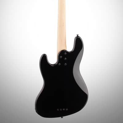 Schecter J4 Electric Bass, Gloss Black image 5