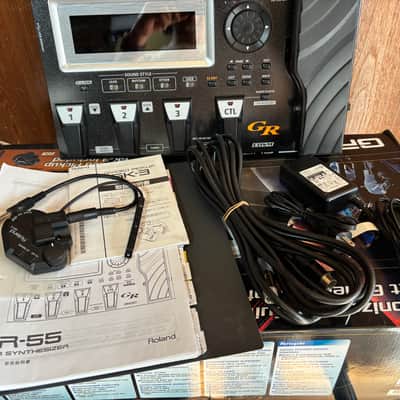Roland GR-55 gr-55gk Guitar Synth w/ box, GK-3 Pickup, GK cable, power supply image 10