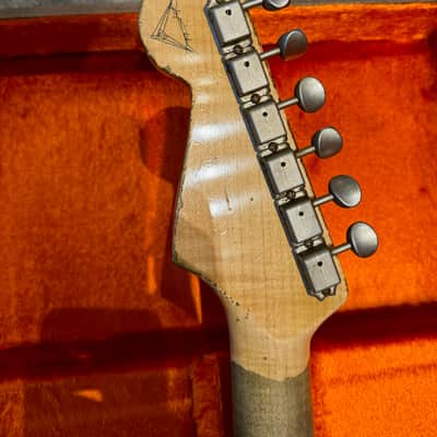 FENDER CUSTOM SHOP STRATOCASTER 59 YURIY SHISHKOV HEAVY RELIC SURF GREEN image 7