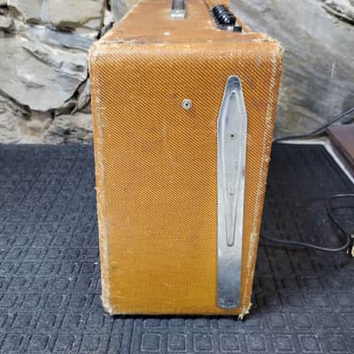 1959 Fender High Power Twin 5F8-A 80-Watt 2x12" Guitar Combo image 8