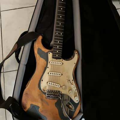 Fender Fender John Mayer Stratocaster Charcoal Frost Metallic 2005 image 8