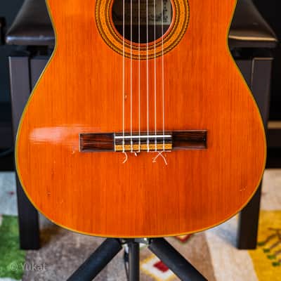 Vintage Hashimoto G-100 Classical Guitar MIJ (1970s) – Aged Tone – Maruha Gakki – Premium Player image 3