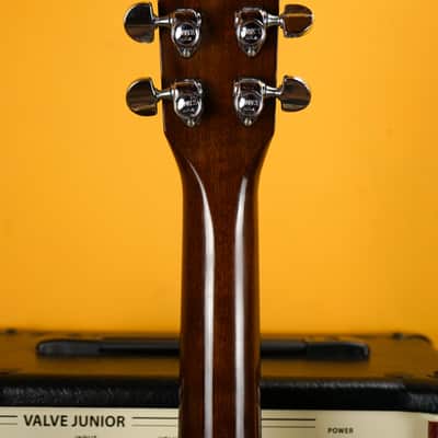1970-75 Yamaha Orange Label FG-152 Natural Made in Japan Acoustic + Hard Case image 15
