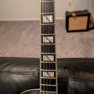 D'Angelico EXS 1DH 2010+- - Black burgandy image 5