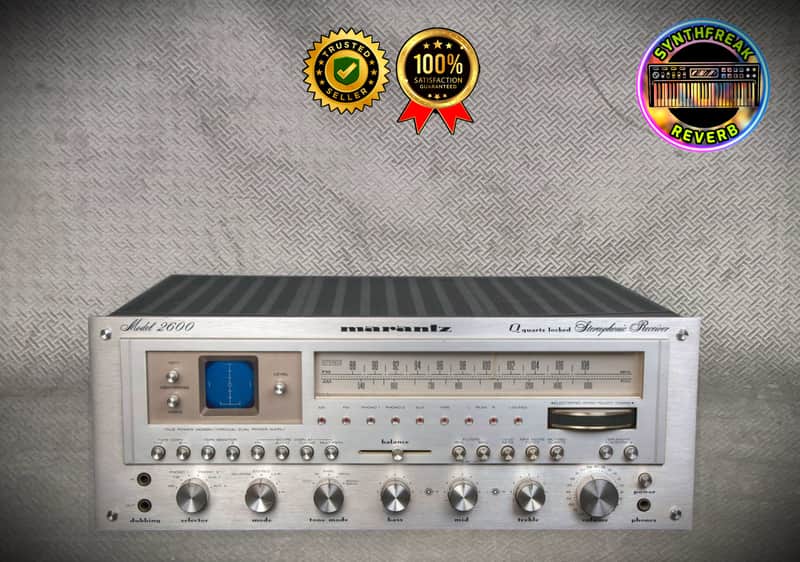Marantz Model 2500 ✅ RARE HIGH END Stereo Solid-State Receiver ✅ Profesional HiFi High Class Amplifier✅Home AudioReceiver ✅checked and full working World Wide Shipping image 1