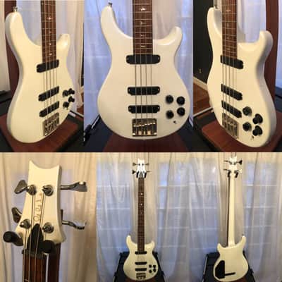 PRS 4 String bass 1989 - Pearl White image 23