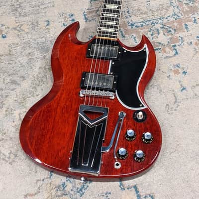Gibson Custom Shop 60th Anniversary '61 Les Paul SG Standard - Cherry Red - 2021 image 3