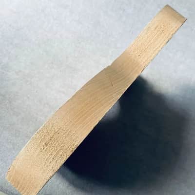 Left Handed Unfinished Basswood Guitar Telecaster Tele Style Body, String Through Bridge image 5