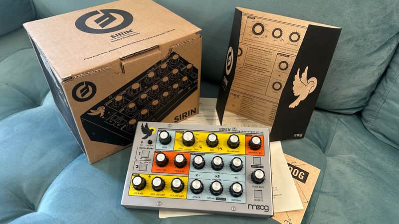Moog Sirin Analog Messenger of Joy, Box and Manuals, Collector Mono Synth image 1