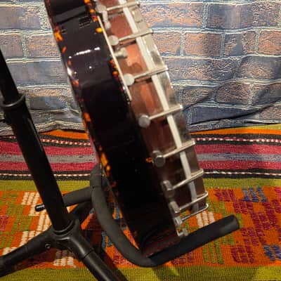 Savannah 5-String Left-Handed Banjo Brown Burst image 9