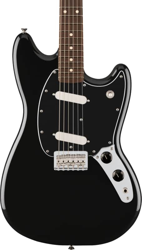 Fender Player II Mustang Electric Guitar, Rosewood Fingerboard, Black