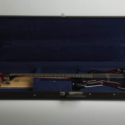 Ampeg AMB-1 Electric Bass Guitar (1969), ser. #000585C, original black hard shell case. image 10