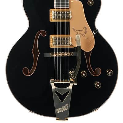 Gretsch Synchromatic Falcon Hollow Body Single Cut Bigsby Black image 1