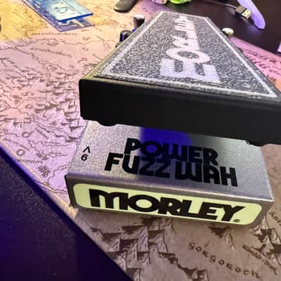Morley Cliff Burton Tribute Power Wah Fuzz 2024 - Present - Distressed Chrome image 2